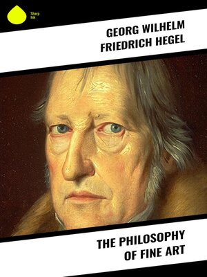 cover image of The Philosophy of Fine Art